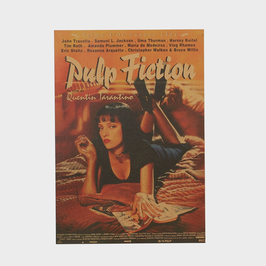Affiche film Pulp Fiction - Poster cinema