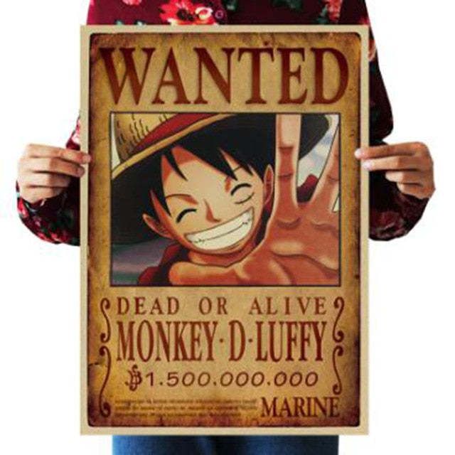 LARGE One Piece Episode of Luffy Vintage Print Poster – Poster Pagoda