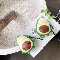 Cute Avocado Airpods Case for Apple Airpod headphones
