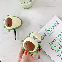 Cute Avocado Airpods Case for Apple Airpod headphones