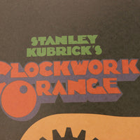 LARGE A Clockwork Orange Original Movie Poster