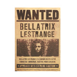LARGE Bellatrix Lestrange Wanter Parchment Poster 20x14in (51x36cm)