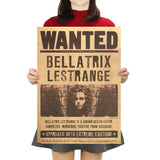 LARGE Bellatrix Lestrange Wanter Parchment Poster 20x14in (51x36cm)