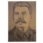 Stalin USSR Kraft Poster