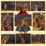 Kobe Bryant Basketbal NBA retro posters