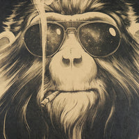 Monkey Smoke Poster