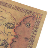Chronicles of Narnia Old Map Poster