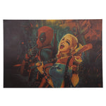 Harley Quinn and Deadpool Poster