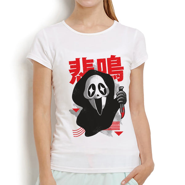 Scream japanese Ghost Women's t-shirt