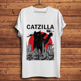 Catzilla kaiju Unisex Streetwear T Shirt