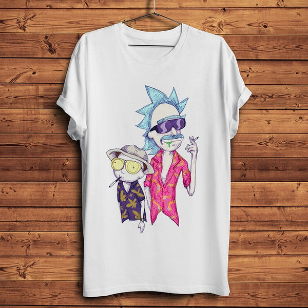 Rick and Morty Fear and Loathing in Las Vegas Unisex Streetwear T Shirt