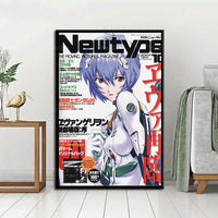 Evangelion New Type Framed Canvas Painting