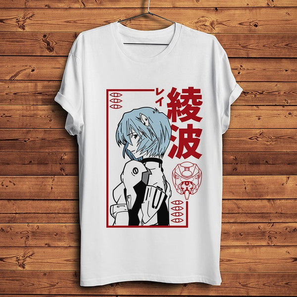 Kawaii Ayanami Rei Unisex Streetwear T Shirt