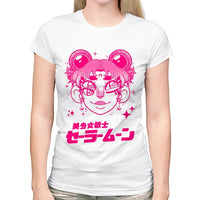 Sailor Moon Pink Streetwear T Shirt