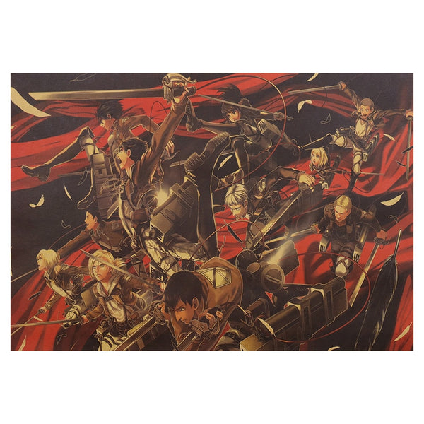 Scout Assault Attack On Titan Poster Print