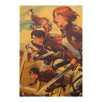 The Scouts Charge Attack On Titan Poster Print