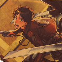 The Scouts Charge Attack On Titan Poster Print