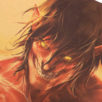 Erin and Mikasa Attack On Titan Poster Print