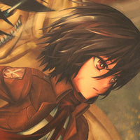 Mikasa Illustrated Attack On Titan Poster Print