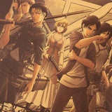 Shingeki no Kyojin Attack On Titan Poster Print