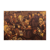 In the Cafeteria Attack On Titan Poster Print