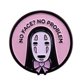 No Face Enamel Pin Collection