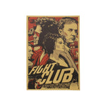 LARGE Fight Club Retro Movie Poster