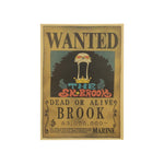 Large Brook One Piece Most Wanted Poster  20x14in (51x36cm)