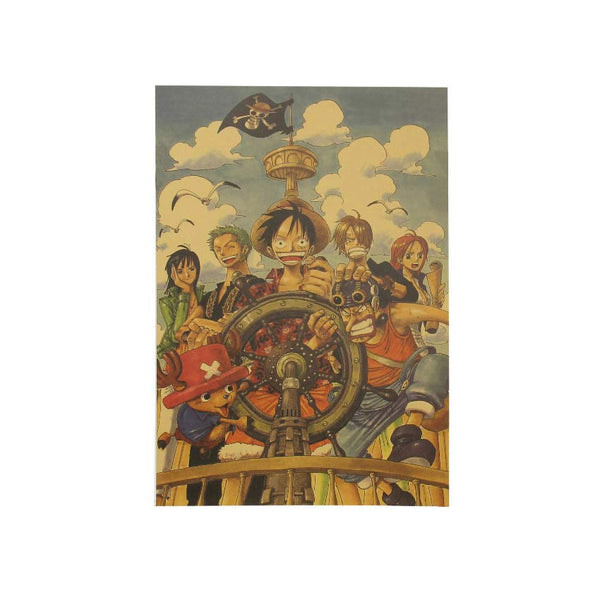 LARGE One Piece Welcome to the Crew Poster 20x14in (51x36cm)
