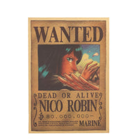 Large Nico Robin One Piece Most Wanted Poster  20x14in (51x36cm)
