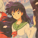 LARGE Inuyasha Sakura Vintage Print Poster