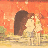 Chihiro and Haku Spirited Away Poster Retro original Japanese Poster