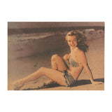 Young Marilyn Monroe Swimsuit Poster