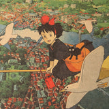 LARGE  Kiki's Delivery Service Original Japanese Movie Poster