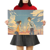 LARGE Your Name Flare Movie Poster