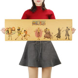 LARGE One Piece Character Scroll Poster Print I