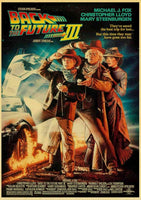 Vintage Back to the Future Retro Poster Collection (Various Styles and Sizes)