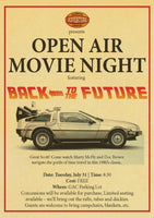 Vintage Back to the Future Retro Poster Collection (Various Styles and Sizes)