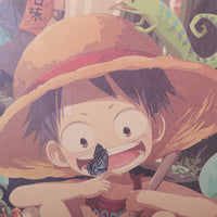 LARGE One Piece Luffy Garden Poster 20x14in (51x36cm)