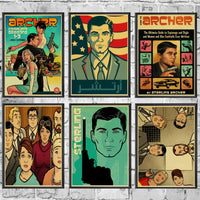 Various Archer Posters (Various Styles and Sizes)