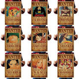 LARGE One Piece Wanted Bounty Vintage Poster Print Collection