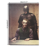 LARGE Batman and The Joker