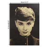 LARGE Audrey Hepburn Vintage Poster