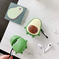 Cute Avocado Airpods Case for Apple Airpod headphones